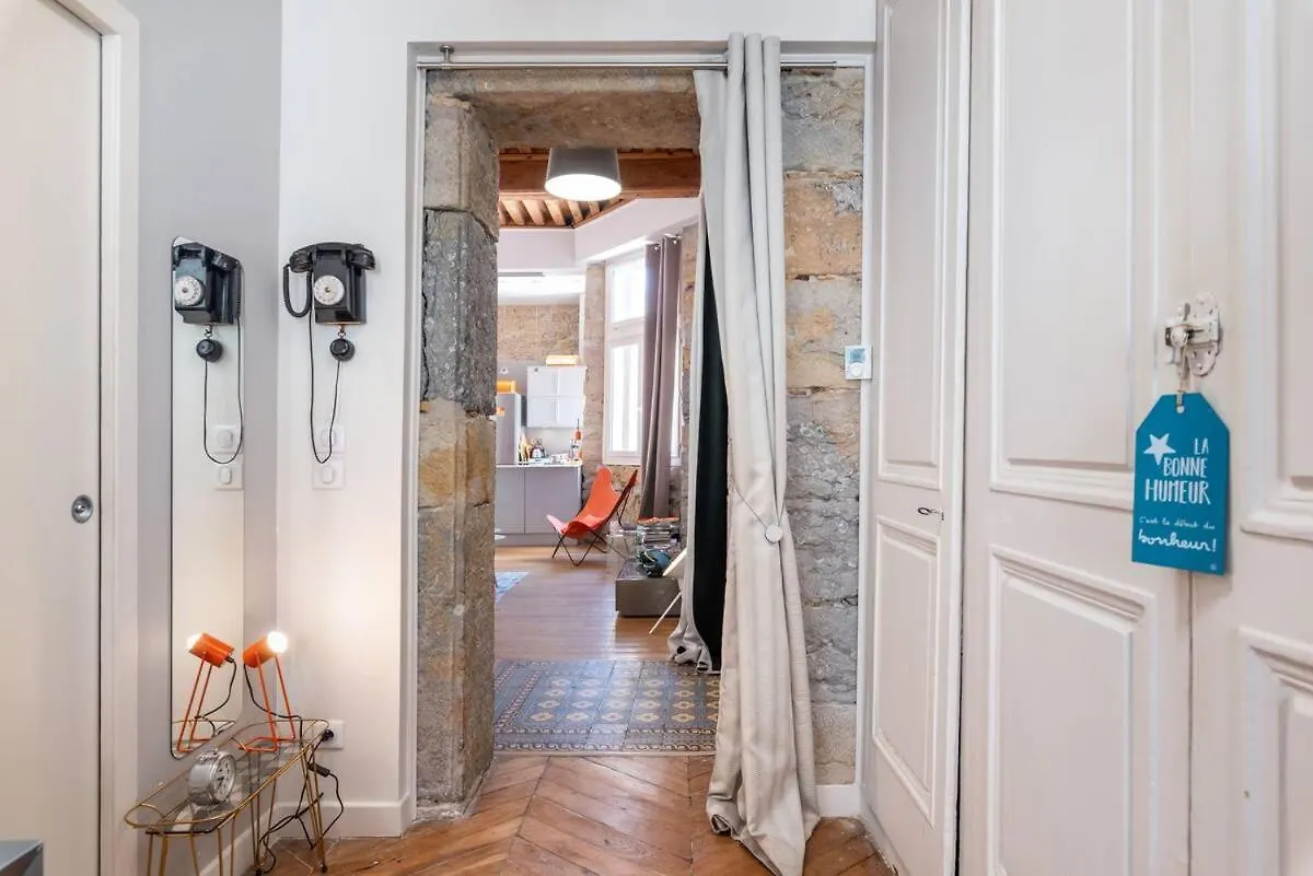 Appartement Cosy Plein Centre - L'Annexe Lyon Apartament